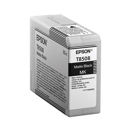 Картридж струйный Epson C13T85080N Matte Black