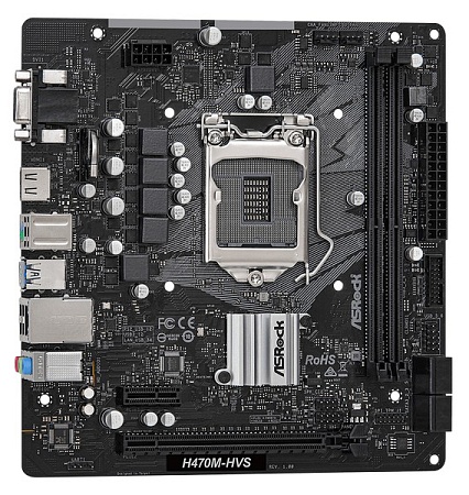 Материнская плата ASRock H470M-HVS