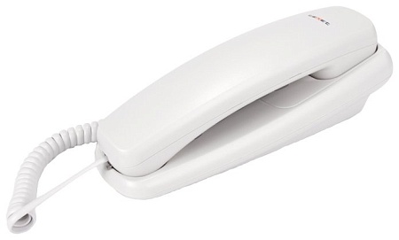 Телефон проводной Texet ТХ-219 серый