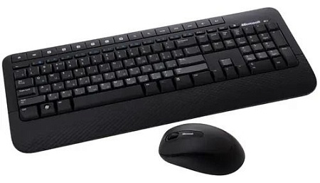 Клавиатура+мышь Microsoft Wireless 2000 M7J-00012 black
