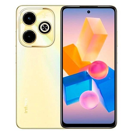 Смартфон Infinix HOT 40i 4/128GB Horizon Gold