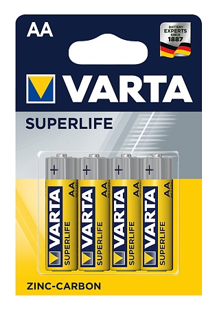 Батарейка VARTA R6P Superlife 4шт
