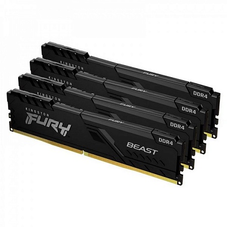 Комплект модулей памяти 64Gb Kit Kingston Fury Beast KF426C16BB1K4/64