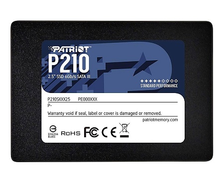 SSD накопитель 128GB Patriot P210 P210S128G25