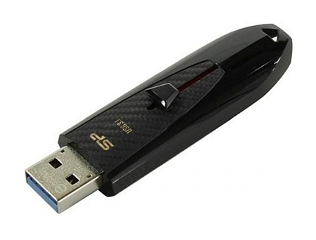 USB флешка 16GB Silicon Power Blaze B25 SP016GBUF3B25V1K black