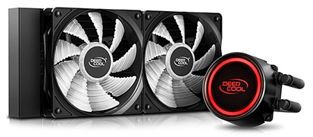 Водяное охлаждение Deepcool GAMMAXX L240T RED DP-H12RF-GL240TR