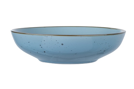 Тарелка суповая Ardesto Bagheria, 20 см, Misty blue, керамика AR2920BGC