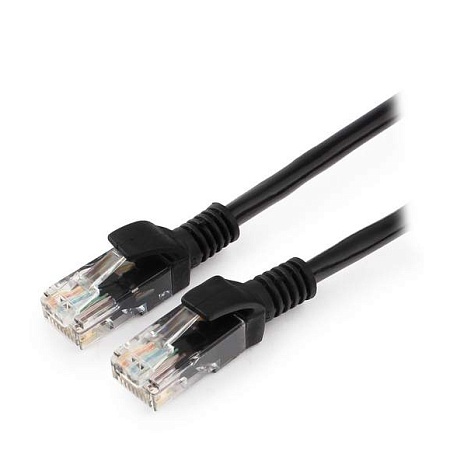 Кабель сетевой UTP 5e-Cat 1.5 m Гарнизон PC-UTP-5e-1.5-BK Black
