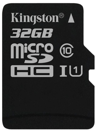 Карта памяти MicroSD 32GB Kingston SDC10G2/32GBSP