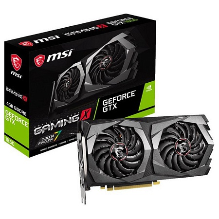 Видеокарта MSI GeForce GTX1650, 4GB GDDR6 128-bit 1xHDMI 2xDP GTX 1650 D6 GAMING X