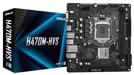 Материнская плата ASRock H470M-HVS
