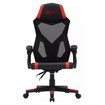 Игровое кресло Canyon Flow MCH01 Mesh Black Red