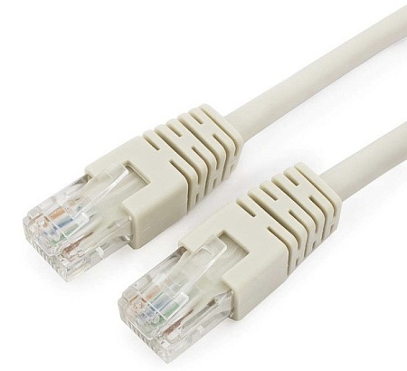 Патч корд UTP 5e-Cat 0.25 m Cablexpert PP10-0.25M серый