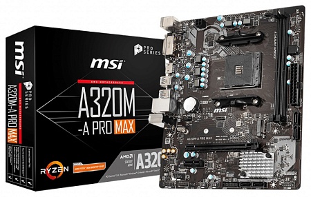 Материнская плата MSI A320M-A PRO MAX