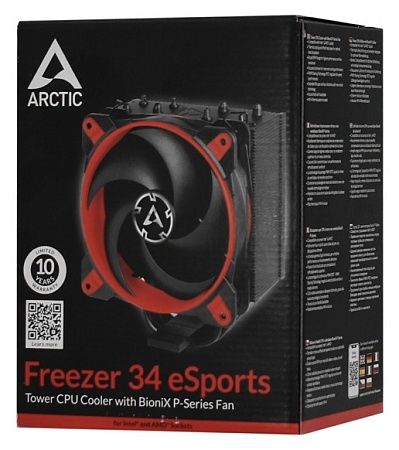 Кулер для процессора Arctic Cooling Arctic Freezer 34 eSports Red