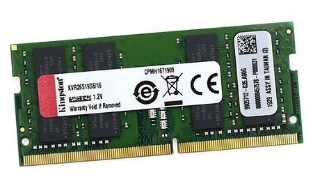 Оперативная память 16 GB Kingston KVR26S19D8/16