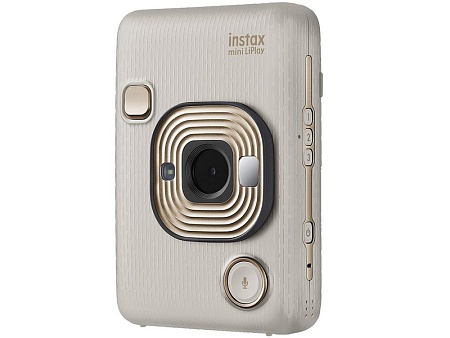 Камера моментальной печати Fujifilm Instax mini Liplay Beige Gold Камера моментальной печати Fujifilm Instax mini Liplay Beige Gold