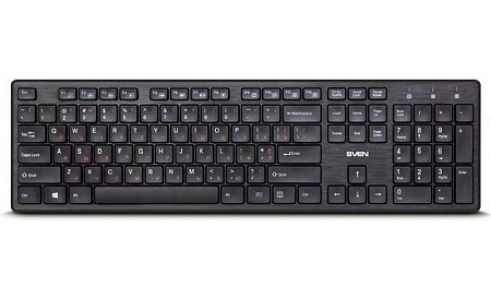 Беспроводная клавиатура SVEN KB-E5900W чёрная