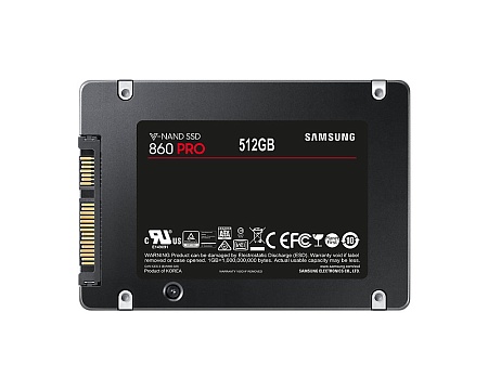 SSD накопитель 512GB Samsung 860 PRO MZ-76P512BW