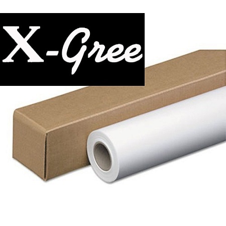 Холст рулонный X-Gree CANVAS 240 полиэстеровый 50" (1270мм*30м*50мм) 240 г/м2