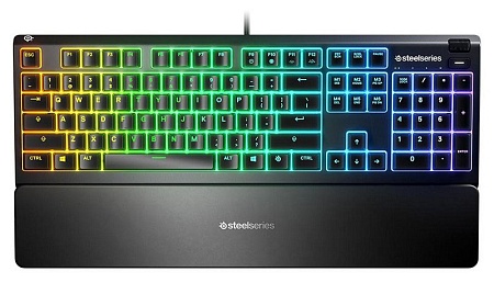 Клавиатура Steelseries Apex 3 RU 64805 Чёрный Клавиатура Steelseries Apex 3 RU 64805 Чёрный