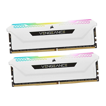 Оперативная память 16 GB kit Corsair Vengeance RGB PRO SL CMH16GX4M2D3600C18W