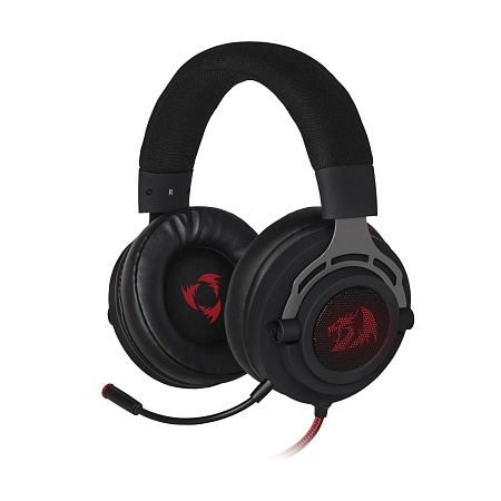 Гарнитура Defender Redragon Aspis Pro black-red