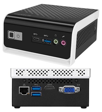 Системный блок Gigabyte Brix GB-BLCE-4000C