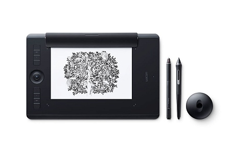 Графический планшет Wacom Intuos Pro Medium Paper Edition R/N PTH-660P