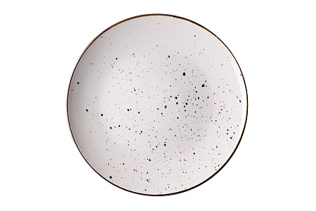 Тарелка обеденная Ardesto Bagheria, 26 см, Bright white, керамика AR2926WGC