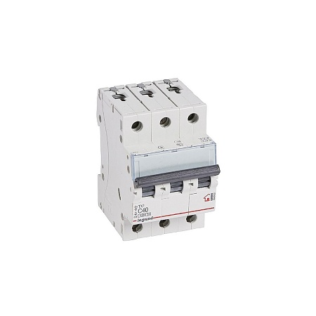 Автоматический выключатель Legrand 404060 3П C 40A TX3 6000 6kA