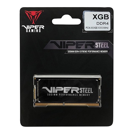 SO-DIMM DDR4 16 GB <3200MHz> Patriot Viper Steel, PVS416G320C8S, CL18