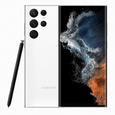 Смартфон Samsung Galaxy S22 Ultra 5G 128GB Phantom White SM-S908BZWDSKZ