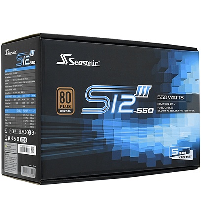Блок питания Seasonic S12III-550 SSR-550GB3