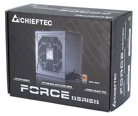 Блок питания Chieftec FORCE CPS-550S Блок питания Chieftec FORCE CPS-550S