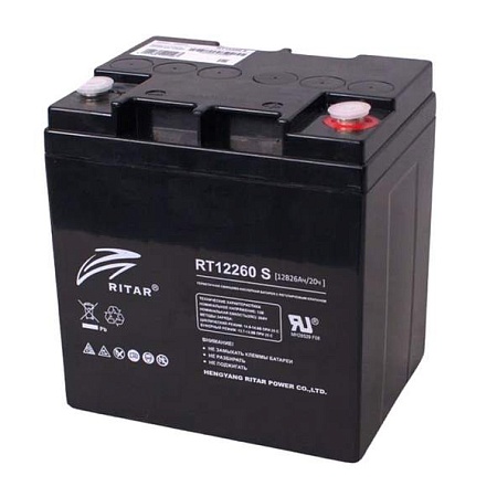 Аккумуляторная батарея Ritar RT12260 S 12В 26 Ач