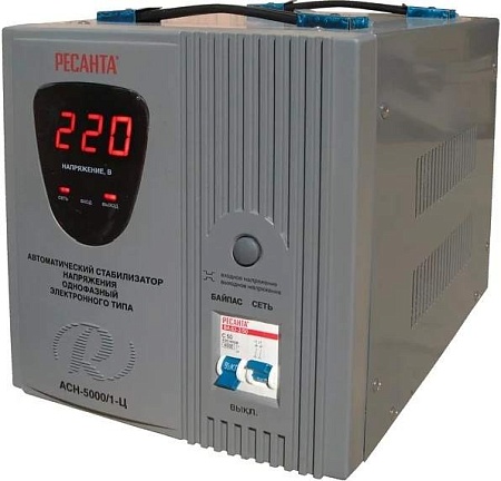 Стабилизатор цифровой Ресанта 5000/1 АСН Ц