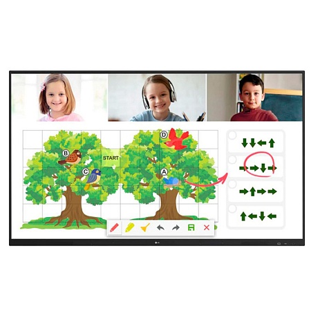 Интерактивный дисплей LG 65TR3DJ-B