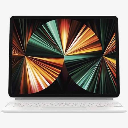 Чехол-клавиатура Apple Magic for iPad Pro 12.9-inch (5th generation) Russian - White A2480 MJQL3RS/A