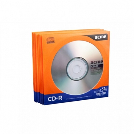 Диск CD-R Acme 80MIN 700MB 52X 10 шт.