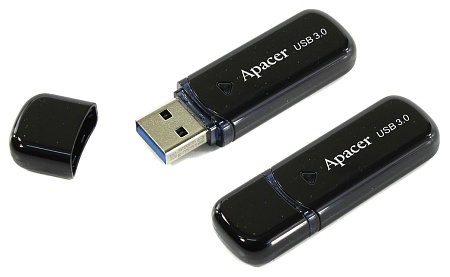 USB Флеш 64GB 3.1 Apacer AH355 AP64GAH355B-1