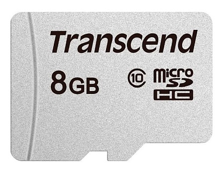 Карта памяти MicroSD 8GB Transcend TS8GUSD300S