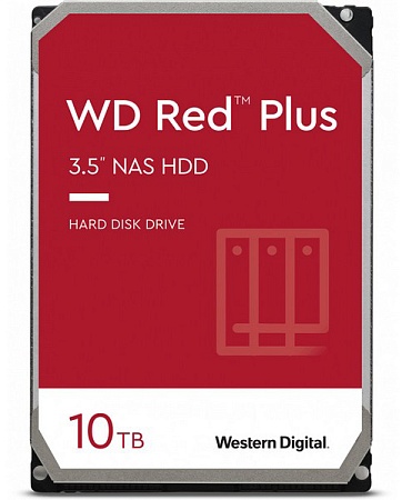 Жёсткий диск 10 Tb Western Digital Red Plus WD101EFBX