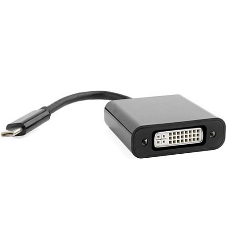 Конвертер Cablexpert A-CM-DVIF-01 USB Type-C 3.1 m - DVI-I (24+5) f, Черный