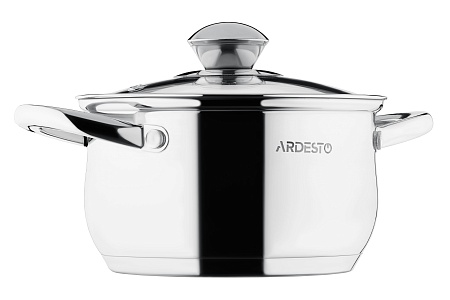 Набор посуды Ardesto Gemini Gourmet Varese, 10 пред., нержавеющая сталь AR1910PS