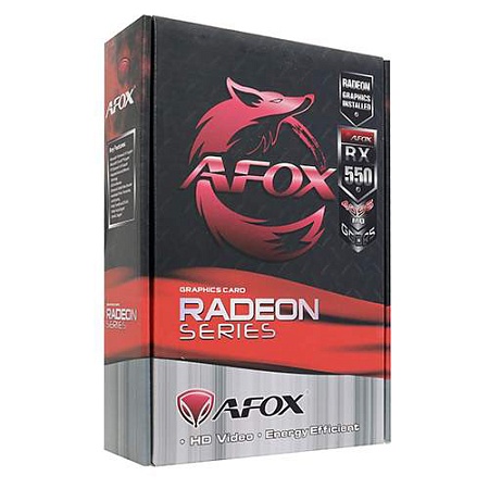 Видеокарта 4 GB Afox RX550 AFRX550-4096D5H3