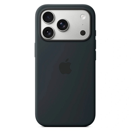 iPhone 17 Pro Silicone Case with MagSafe - Black Model A3559