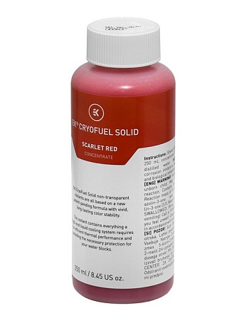 Жидкость для СВО EKWB EK-CryoFuel Solid Scarlet Red