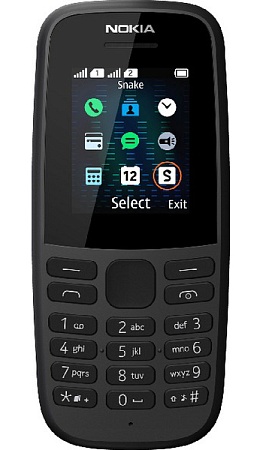 Мобильный телефон Nokia 105 TA-1174 DS Black