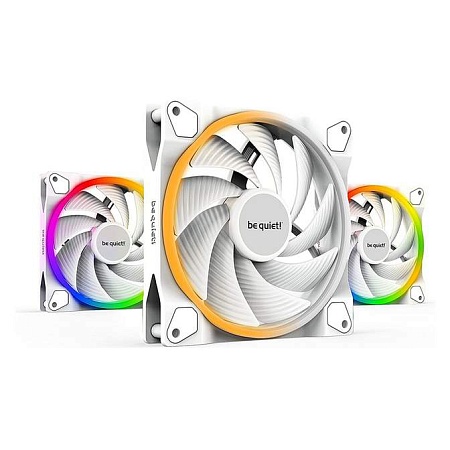 Кулер для корпуса Bequiet! Light Wings 140mm PWM high-speed Triple-Pack White